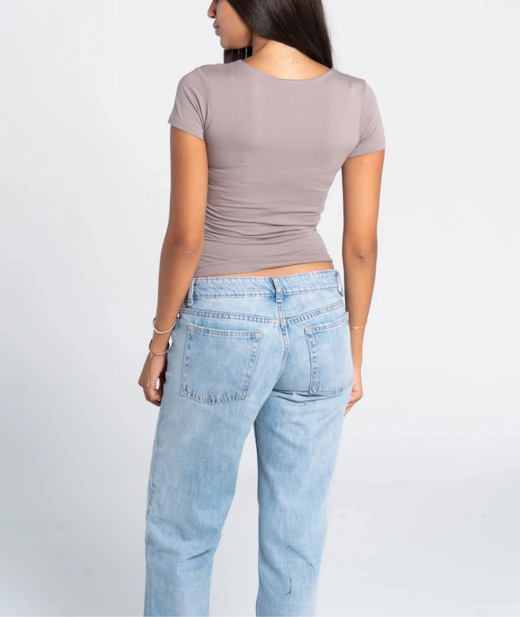 Cotton Round Neck Short Sleeve