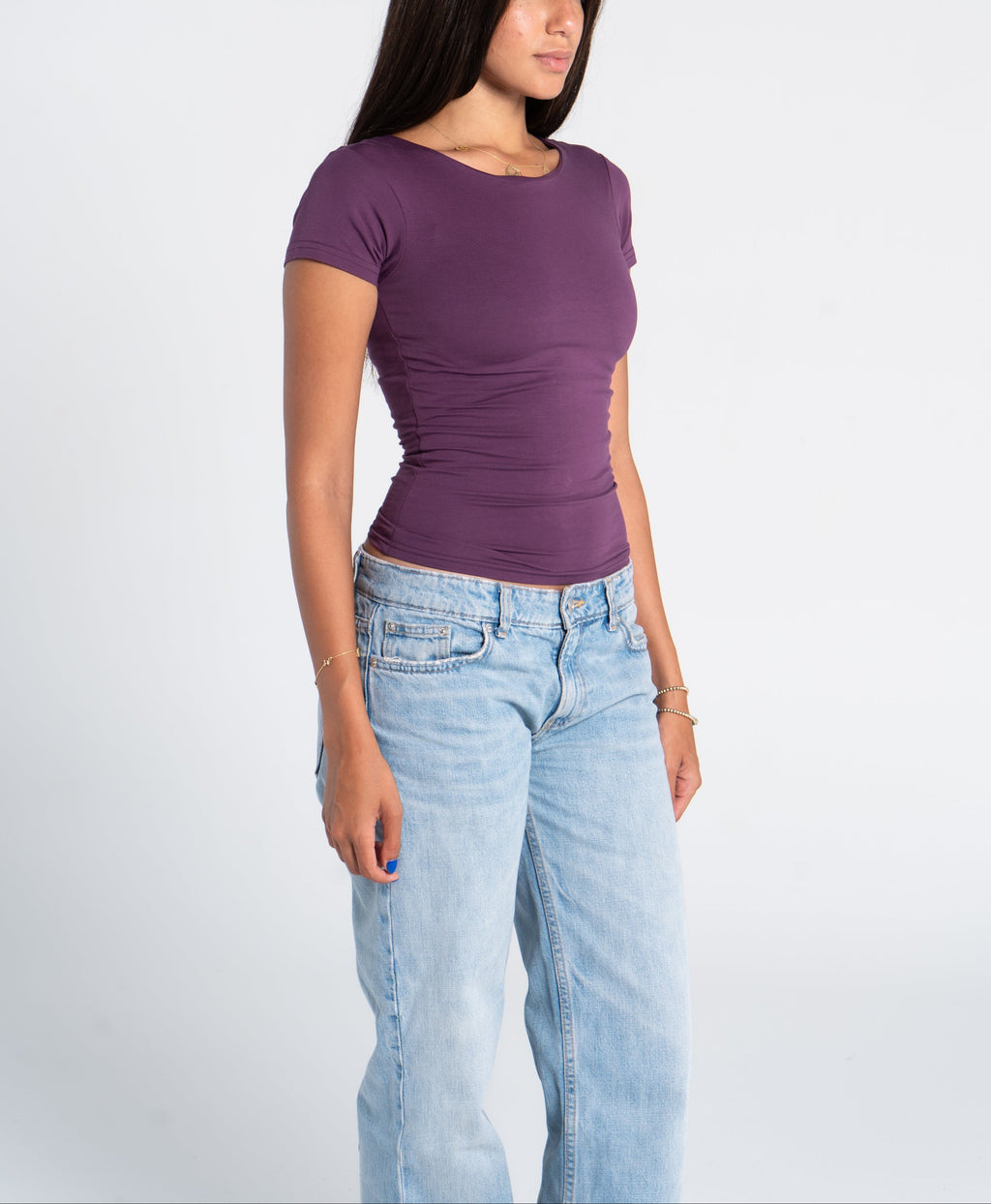 Cotton Round Neck Short Sleeve