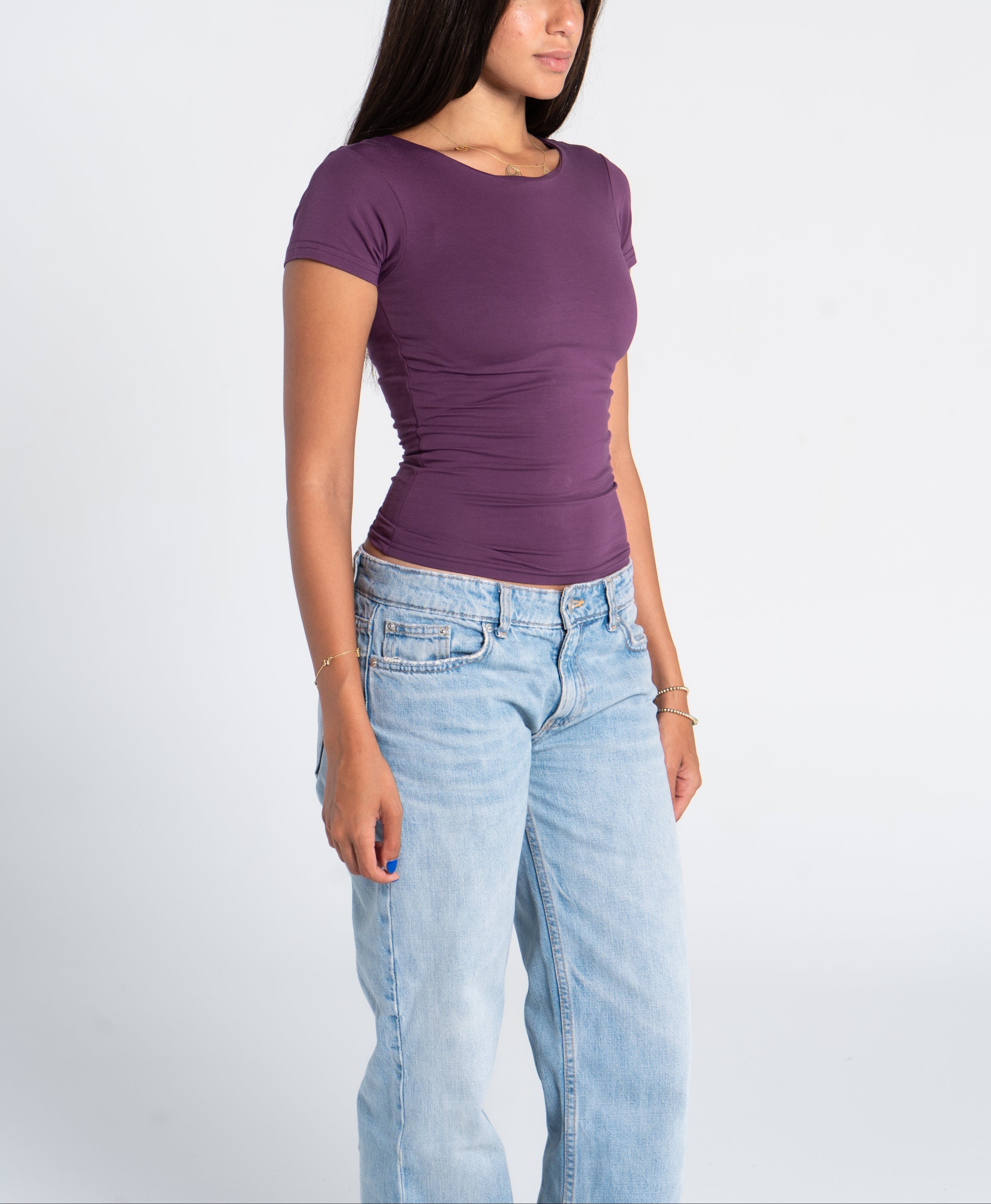 Cotton Round Neck Short Sleeve