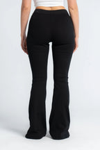 Ribbed Flared Pants