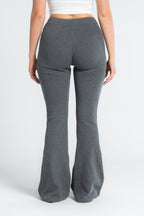 Ribbed Flared Pants
