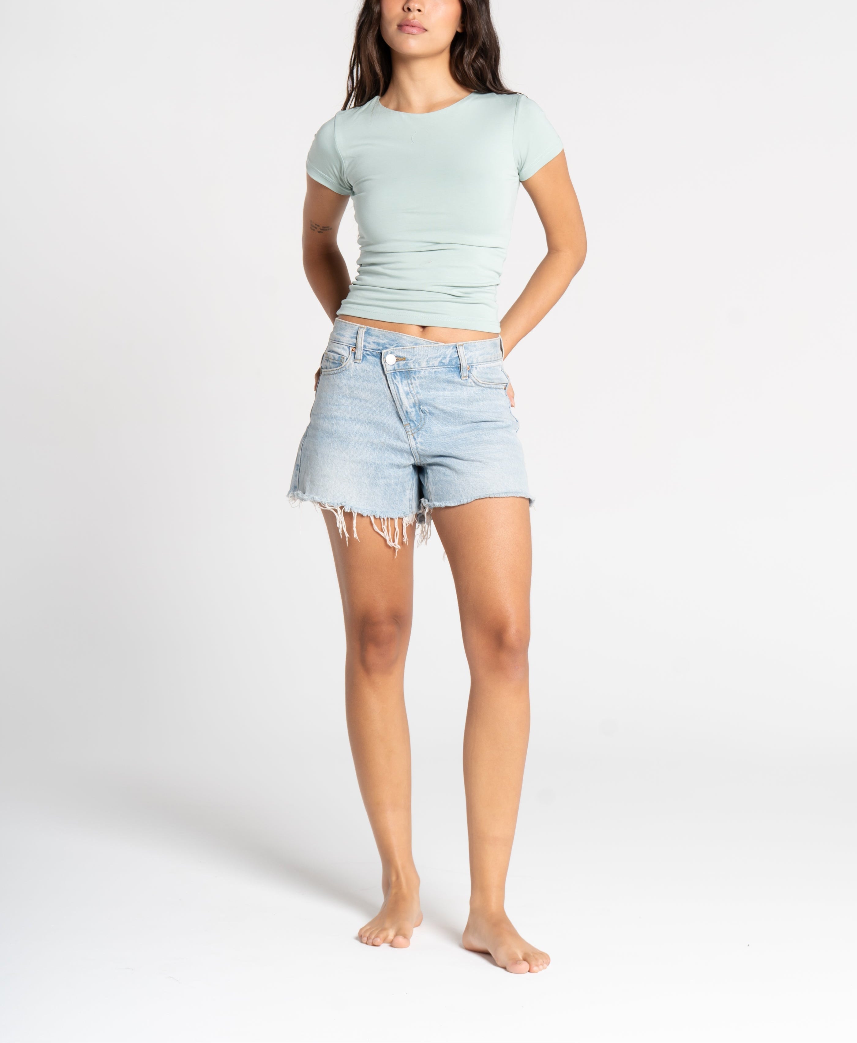 Cotton Round Neck Short Sleeve