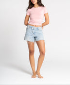 Cotton Round Neck Short Sleeve