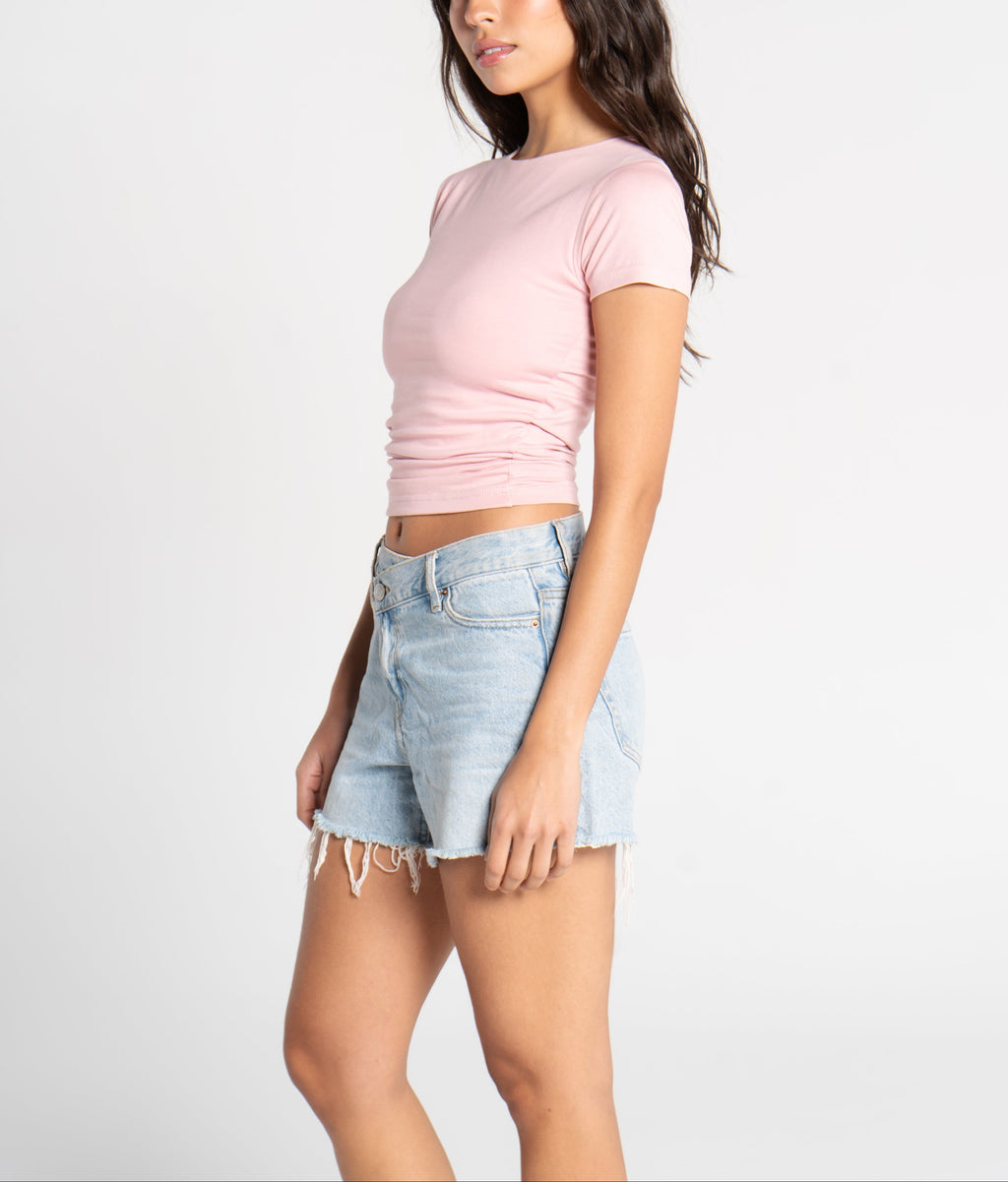 Cotton Round Neck Short Sleeve