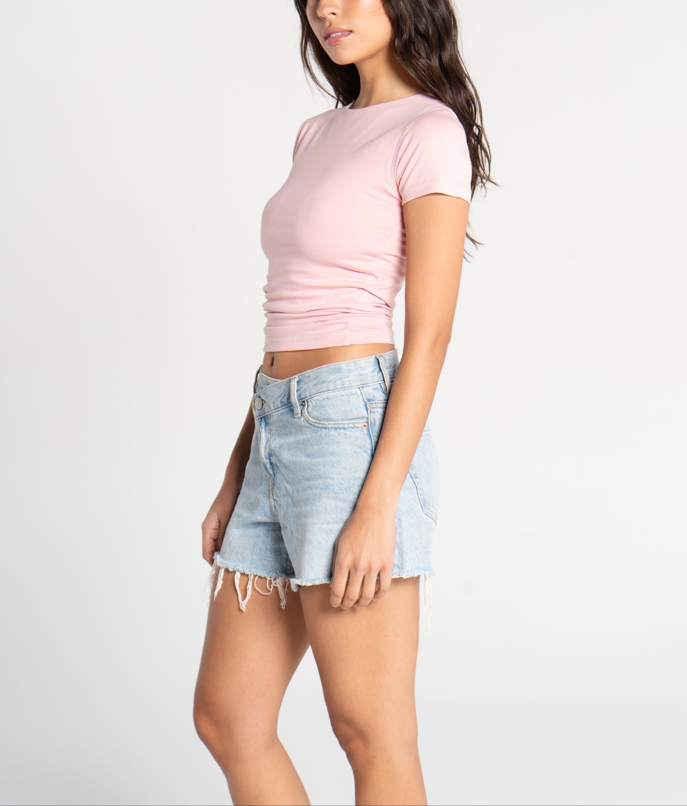 Cotton Round Neck Short Sleeve