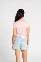 Cotton Round Neck Short Sleeve