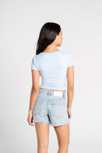 Cotton Round Neck Short Sleeve